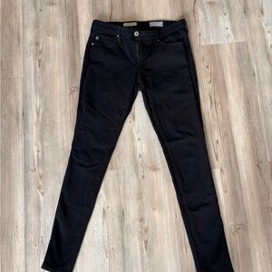 Ag Adriano Goldschmied Women's Black Skinny Jeans